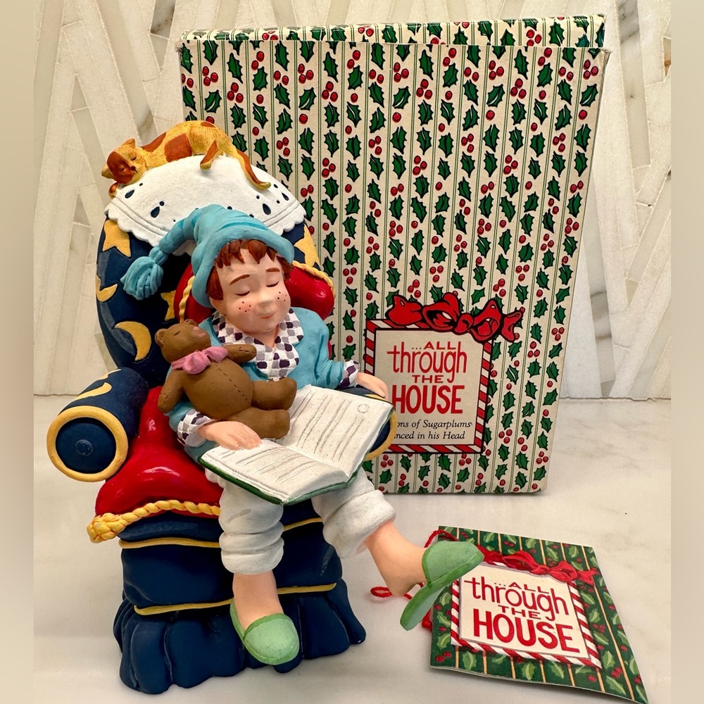 Department 56 “All Through The House” Visions of Sugar Plums. 9323-8. Boxed.